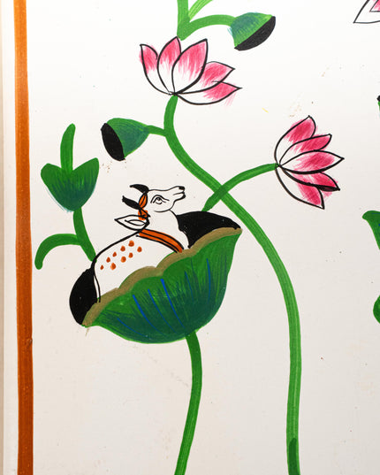 Handpainted Wooden Manai - WL4725