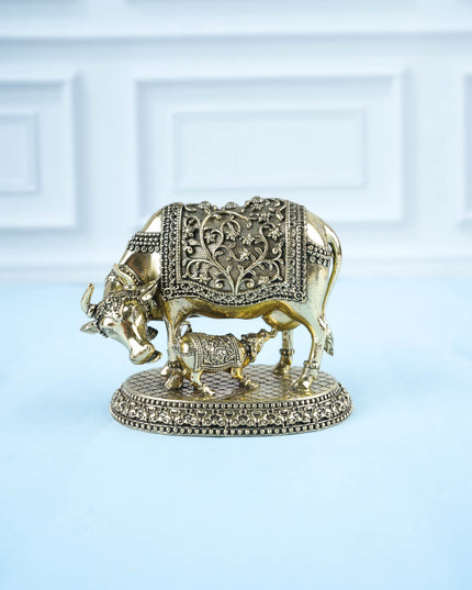 Brass Cow & Calf Idol - WL4772