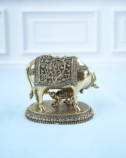 Brass Cow & Calf Idol - WL4772