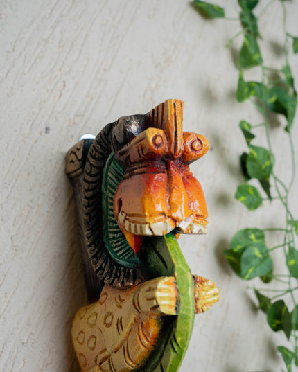 Wooden Carved Yazhi Bracket - 12 inch - Set of 2 - WL4789