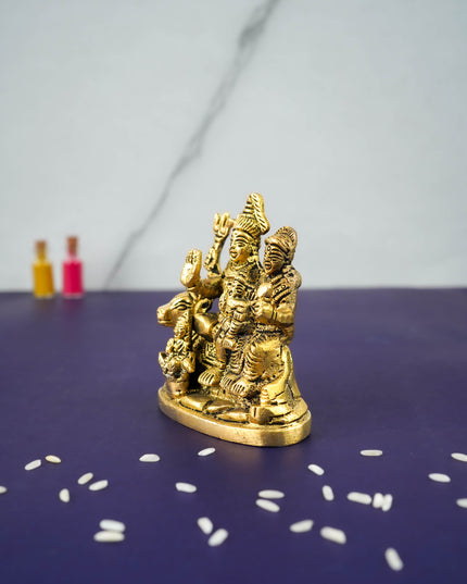 Brass Shiv Parivar Idol - 3 inch - WL4866