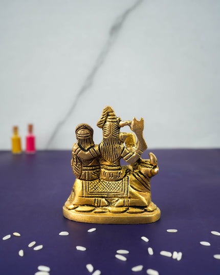 Brass Shiv Parivar Idol - 3 inch - WL4866
