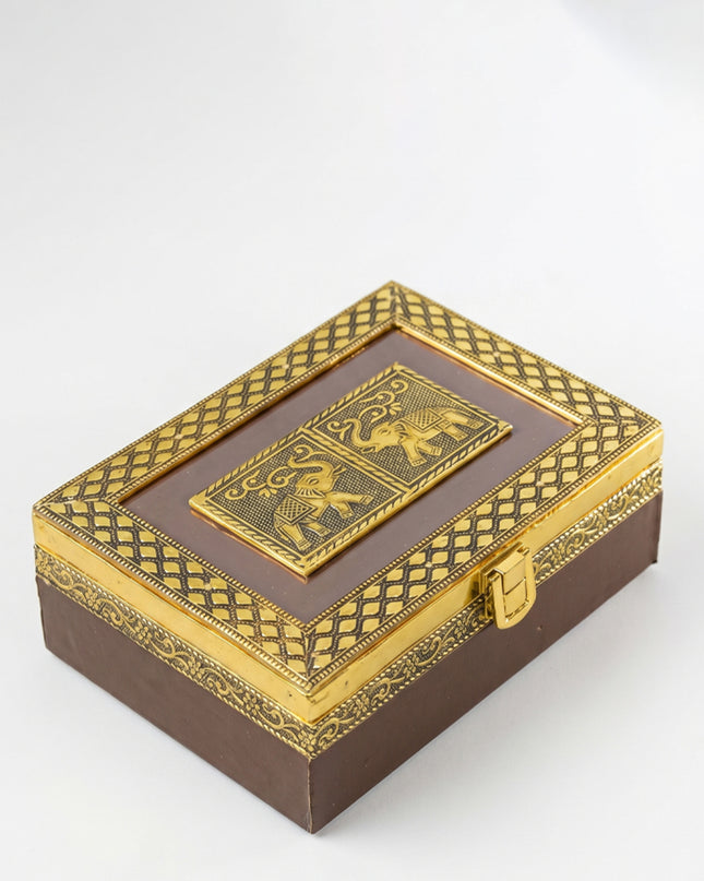 Wooden Jewel Box - ( 7*5 inch ) - WL4898