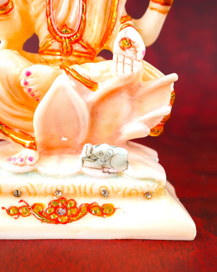 Marble Dust: Lakshmi Idol - 6 inch - WL4907