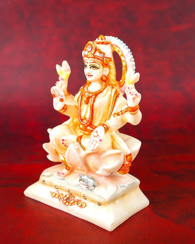 Marble Dust: Lakshmi Idol - 6 inch - WL4907
