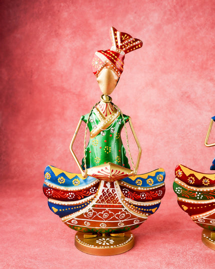 Metal Handpainted Musician - Set of 3 - WL4931