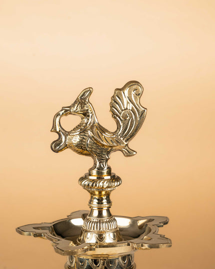 Brass Annapakshi Kuthu Vilakku - 24 inch - WL4997