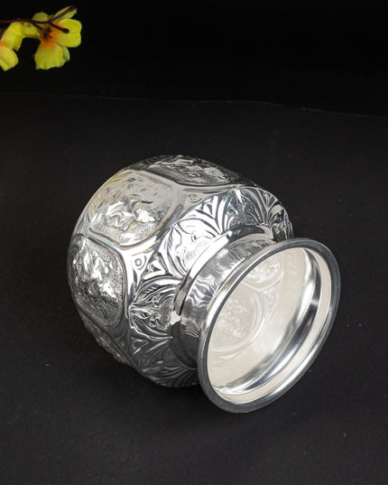 German Silver Ashtalakshmi Kudam - WL5091-2