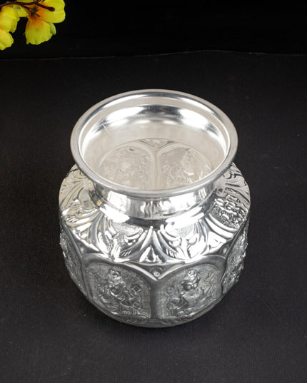 German Silver Ashtalakshmi Kudam - WL5091-2