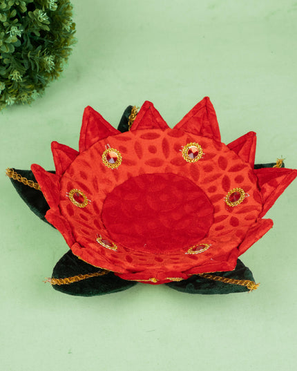 Velvet Lotus - 12 inch - Red - WL5094-2