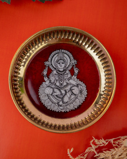 Madhubani Plate - 4 inch - WL5121-3