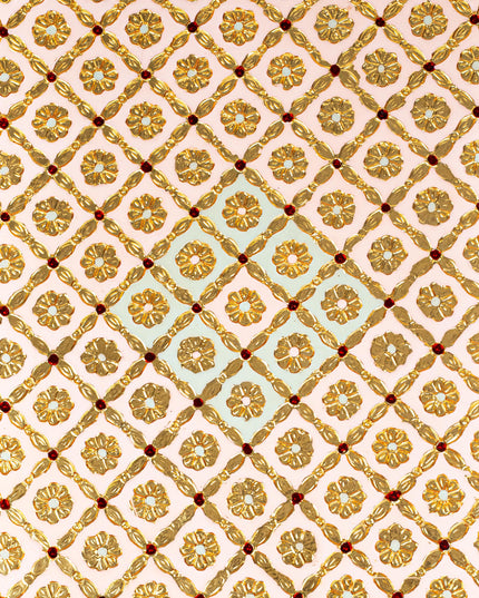 Decorative Meenakari Bajot - 18 x 18 inch - WL5126-3