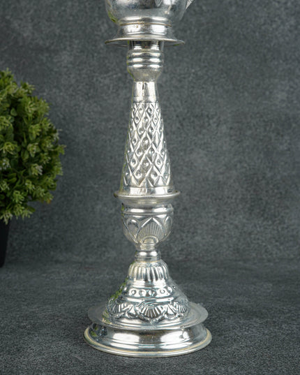 German Silver Annapakshi Kuthu Vilaku - 14 inch - WL5129