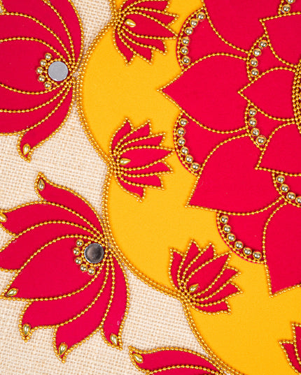 Rangoli with Set of 11 Lotus - WL5133