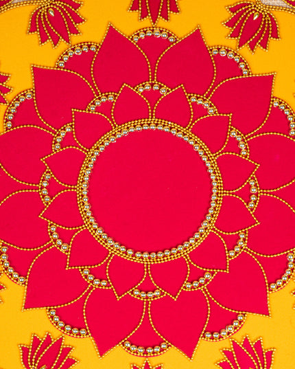 Rangoli with Set of 11 Lotus - WL5133