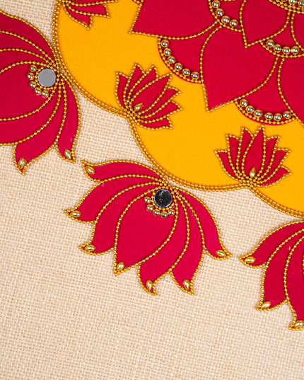 Rangoli with Set of 11 Lotus - WL5133