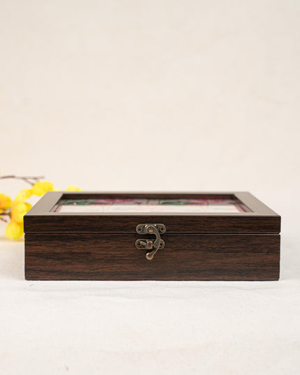 Pichwai Printed Jewel Box - 9x7 inch - WL5164