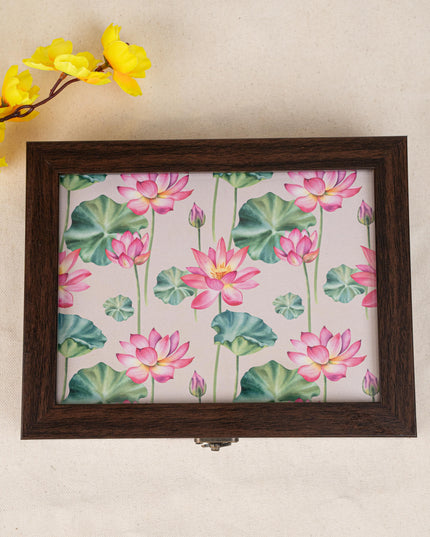 Pichwai Printed Jewel Box - 9x7 inch - WL5164