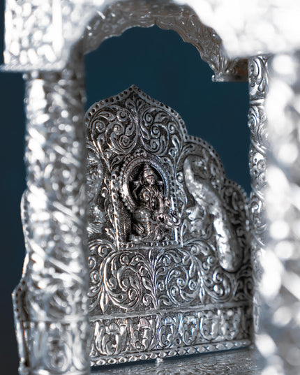 Brass Antique Pooja Temple - 11 inch - WL5177