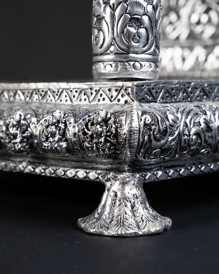 Brass Antique Pooja Temple - 11 inch - WL5177
