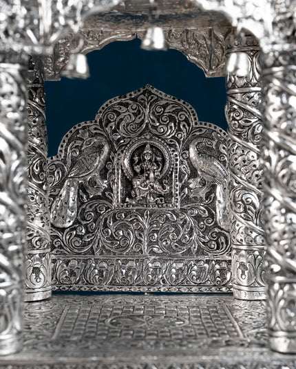 Brass Antique Pooja Temple - 11 inch - WL5177