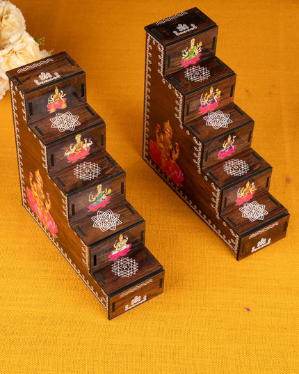 5 Step Dismantable Diya Padi - Lakshmi - WL5188