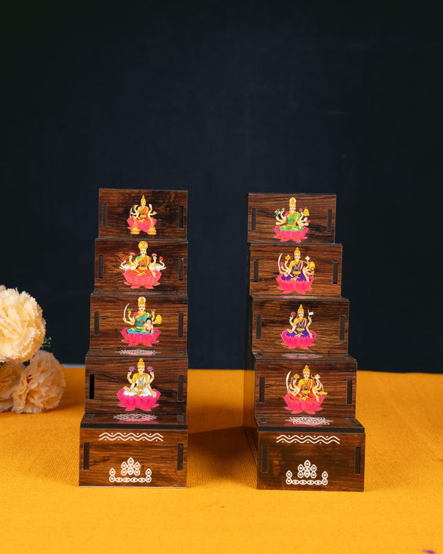 5 Step Dismantable Diya Padi - Lakshmi - WL5188