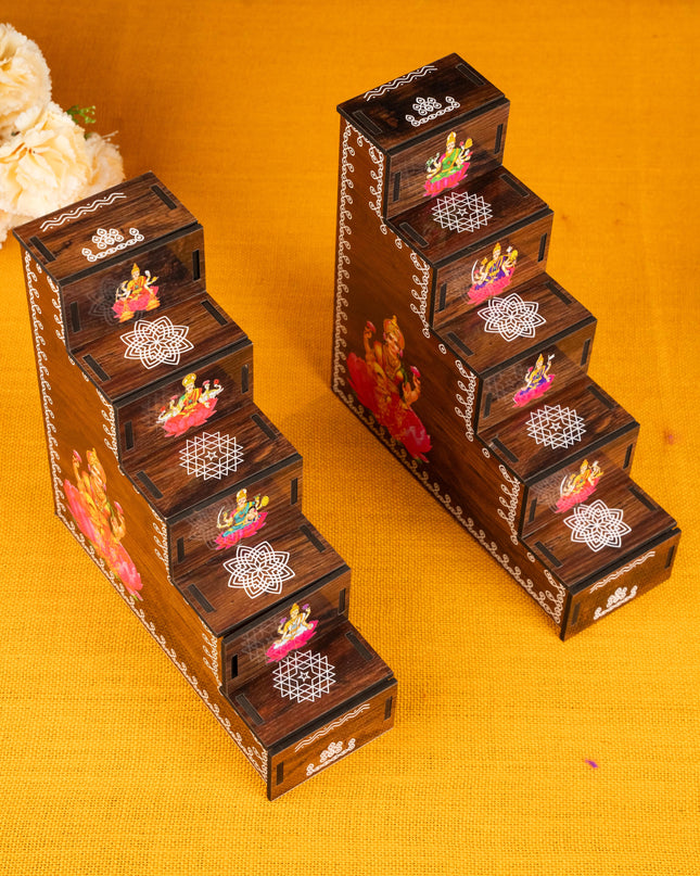 5 Step Dismantable Diya Padi - Lakshmi - WL5188