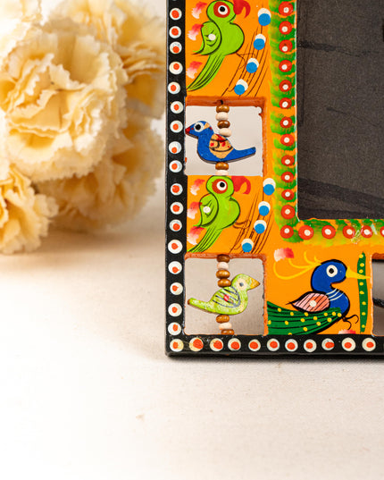 Wooden Photo Frame - Parrot - Orange - 9X5 inch - WL5192-1