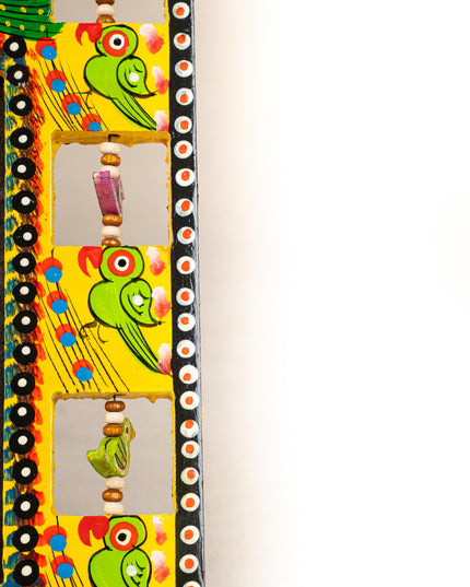 Wooden Photo Frame - Parrot - Yellow - 9X5 inch - WL5192-2