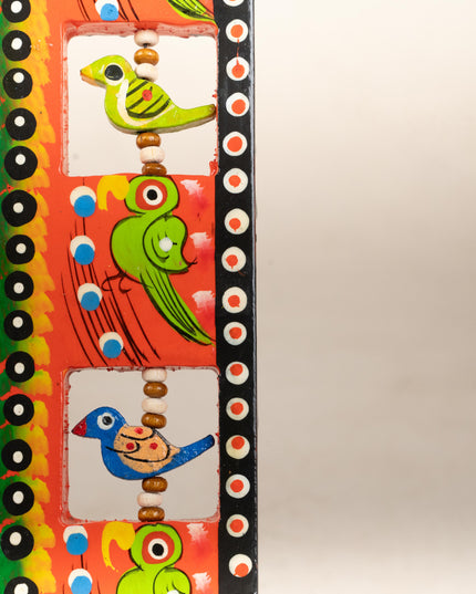 Wooden Photo Frame - Parrot - Red - 9X5 inch - WL5192-3