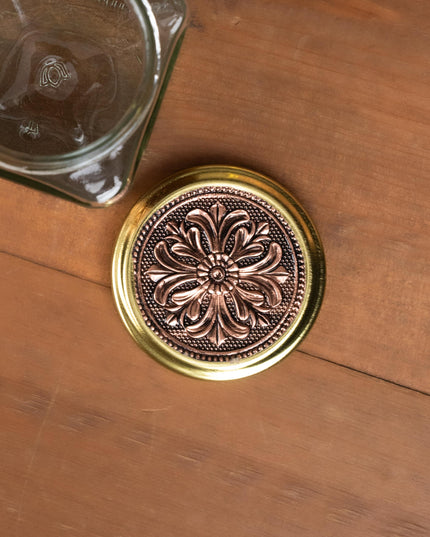 Dry Fruit Box - 3 Glass Jar - WL5215