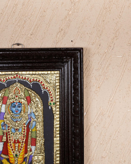 Tanjore Painting - Ram Lalla - Flat (Gold Foil) - 10x8 inch - WL5228
