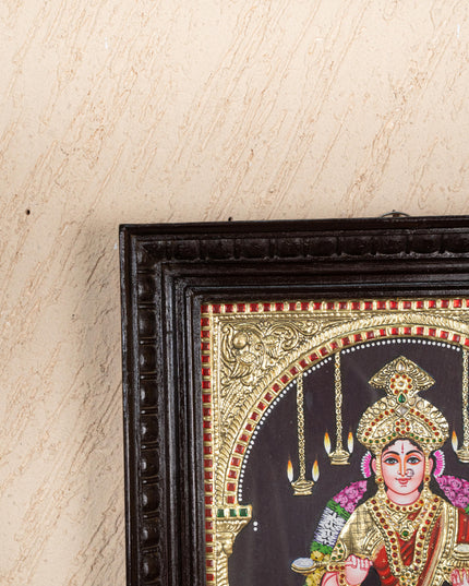 Tanjore Painting - Annapoorani - Flat (Gold Foil) - 15x12 inch - WL5247