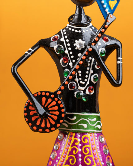 Metal Handpainted Sardar - Set of 3 - WL5258