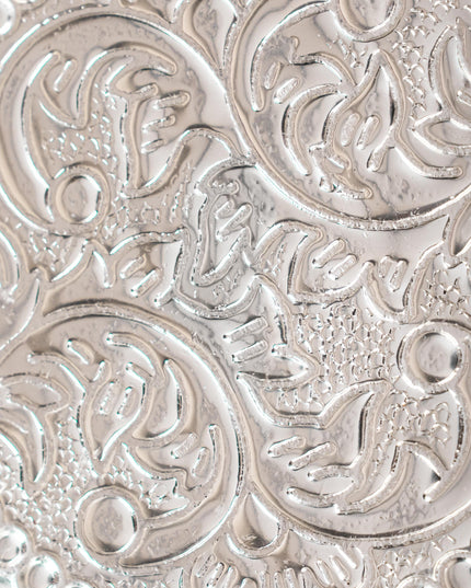 Fancy Pooja Tray with Elephant Stand - 6 inch - WL5270