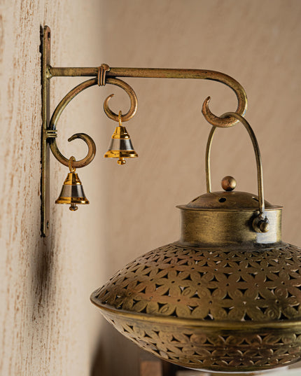 Metal Wall Hanging T Light Holder - WL5276