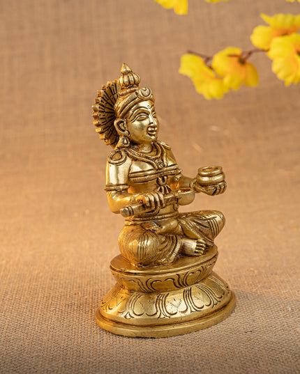 Brass Annapoorani Idol - 6 inch - WL5279