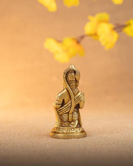 Brass Hanuman Idol - 3 inch - WL5296
