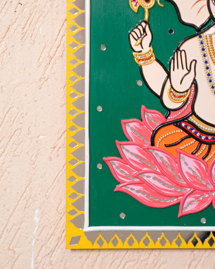 Lippan Art: Ganesha Hanging Frame - 16 x 14 inch - WL5302