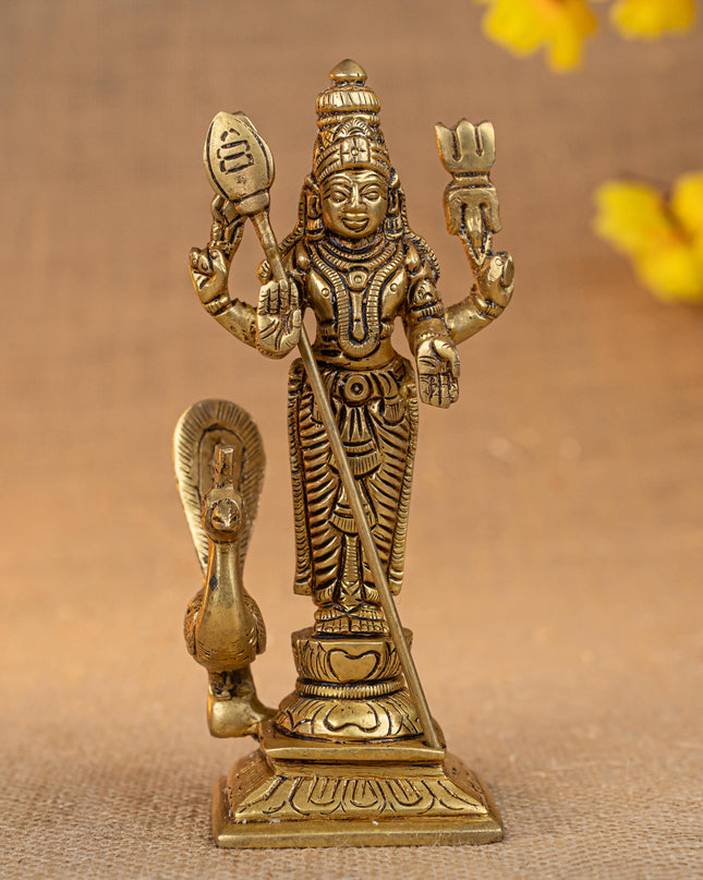 Brass Karthikeyan Idol - 6 inch - WL5308