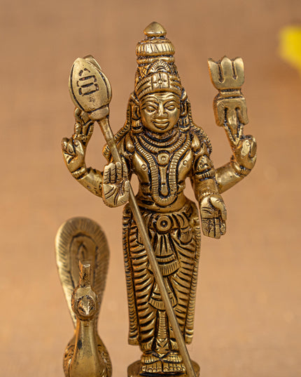 Brass Karthikeyan Idol - 6 inch - WL5308