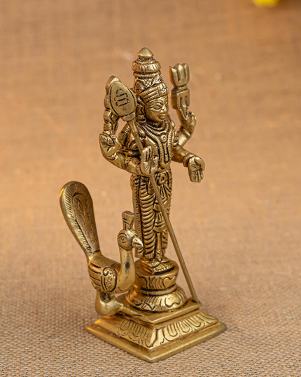 Brass Karthikeyan Idol - 6 inch - WL5308