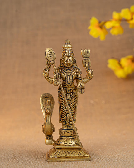 Brass Karthikeyan Idol - 6 inch - WL5308