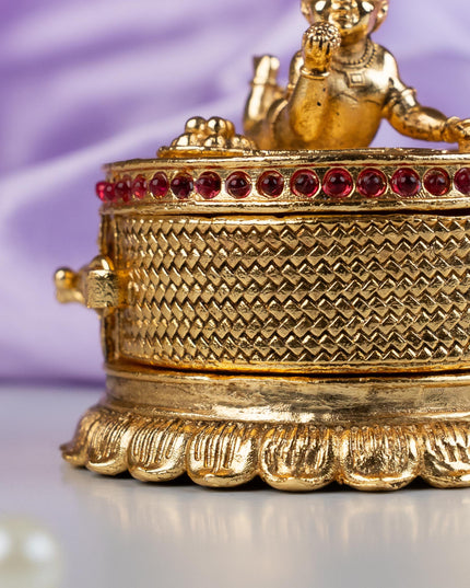 Designer Baby Krishna Kumkum Holder - WL5314
