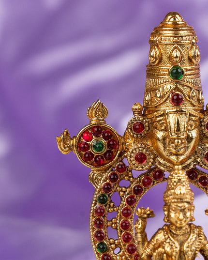 Designer Tirupathi Balaji with Lakshmi Kumkum Holder - WL5316
