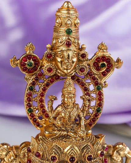 Designer Tirupathi Balaji with Lakshmi Kumkum Holder - WL5316
