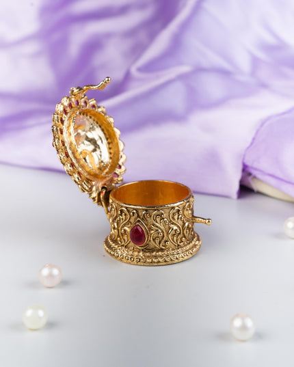 Designer Shivan Parvathi Kumkum Holder - WL5318