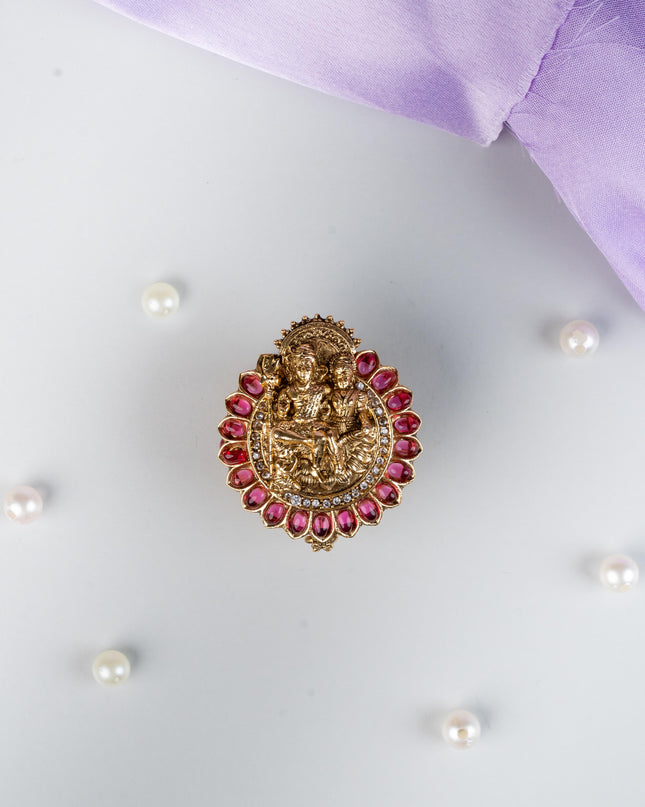 Designer Shivan Parvathi Kumkum Holder - WL5318