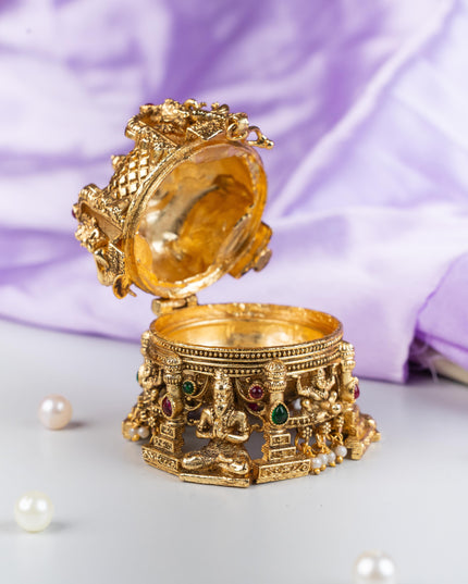 Designer Lakshmi Ganesha Kumkum Holder - WL5320
